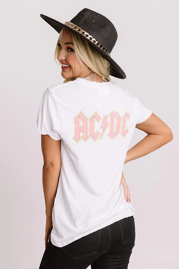 AC/DC Bolt Roll Up Tee