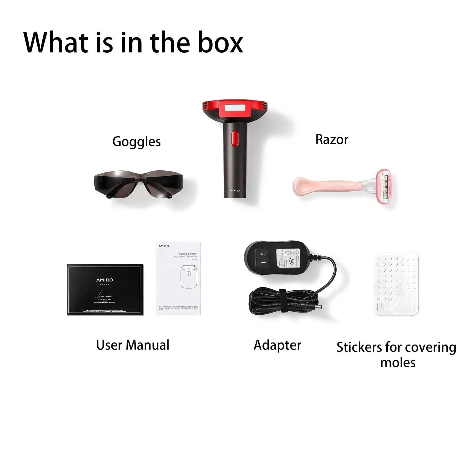 AMIRO A2 IPL Hair Removal Device