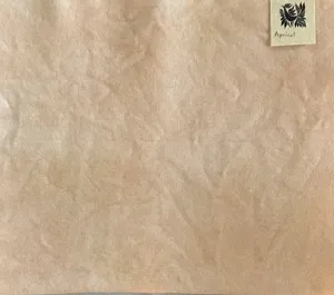 APRICOT Hand Dyed Fat EIGHTH Wool Fabric for Wool Applique and Rug Hooking
