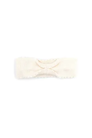 Bamboom Fascetta per capelli linea Knitted Bianco 31