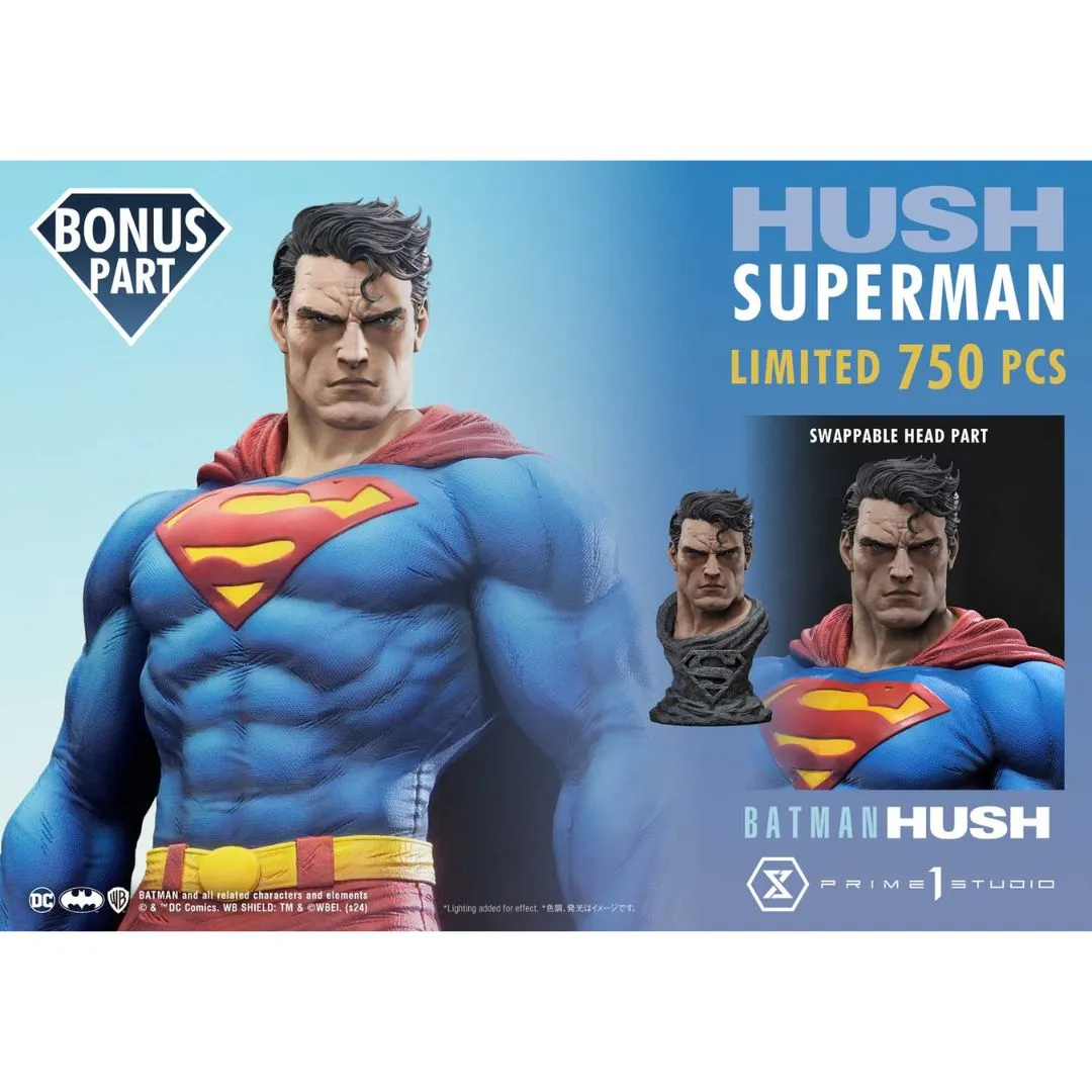 Batman: Hush (Comics)Superman Bonus version statue By Prime1 Studios