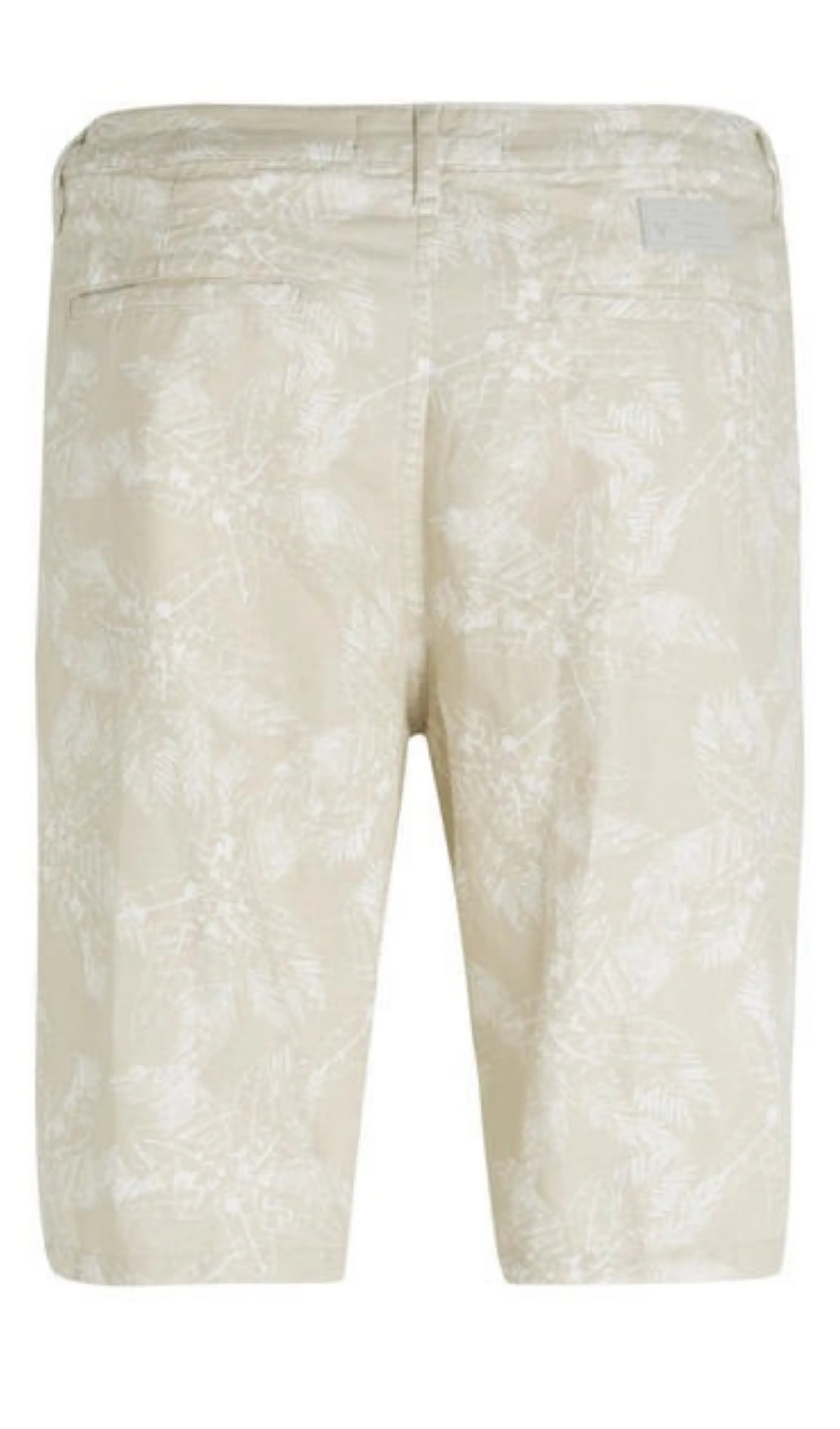 Bermuda Masculina Linen Blend Folhagem VR Collezioni