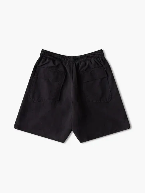 Bermuda Rhude Court Logo Preta