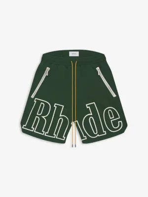 Bermuda Rhude Court Logo Verde