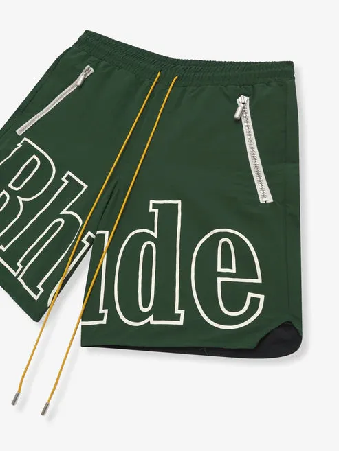 Bermuda Rhude Court Logo Verde