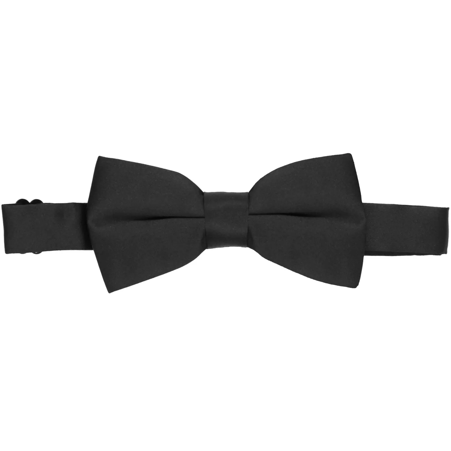 Black Band Collar Bow Tie