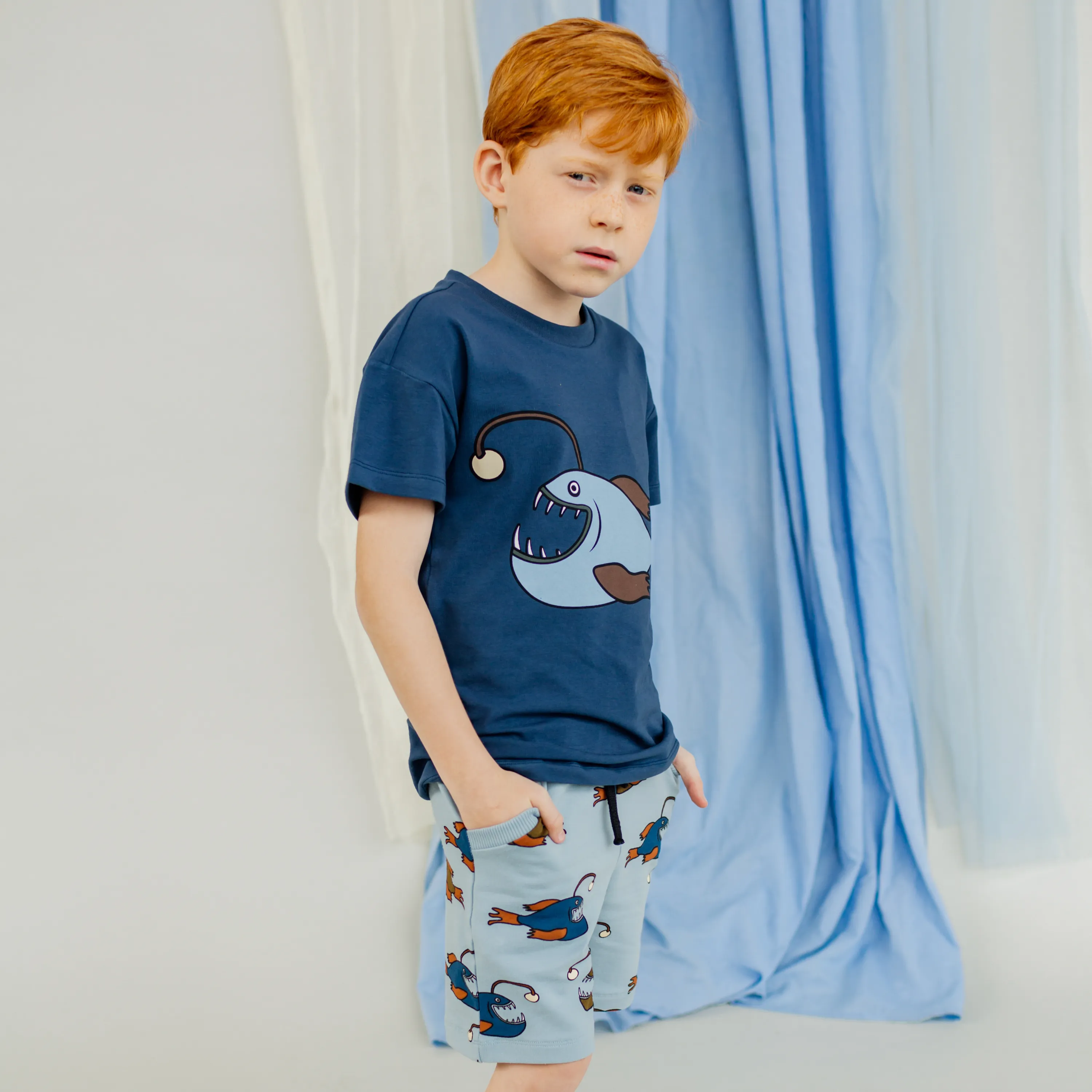 CARLIJNQ Anglerfish Shorts - Bermuda
