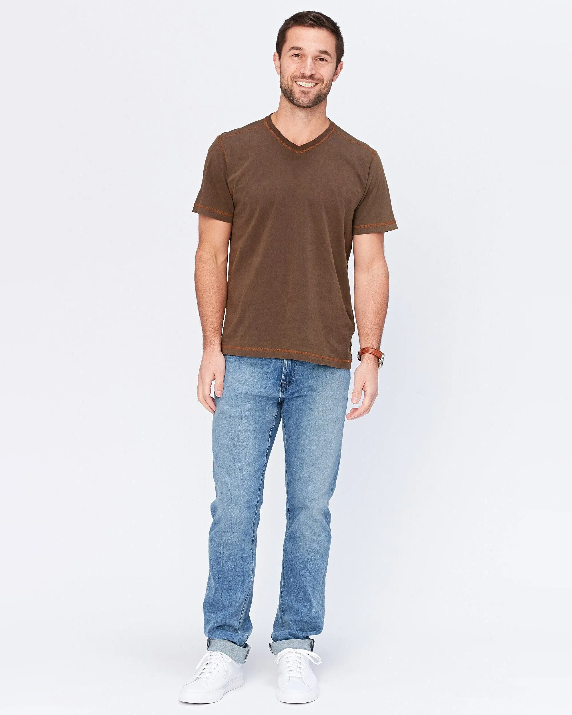 Casper Slub Jersey Vintage Wash Tee