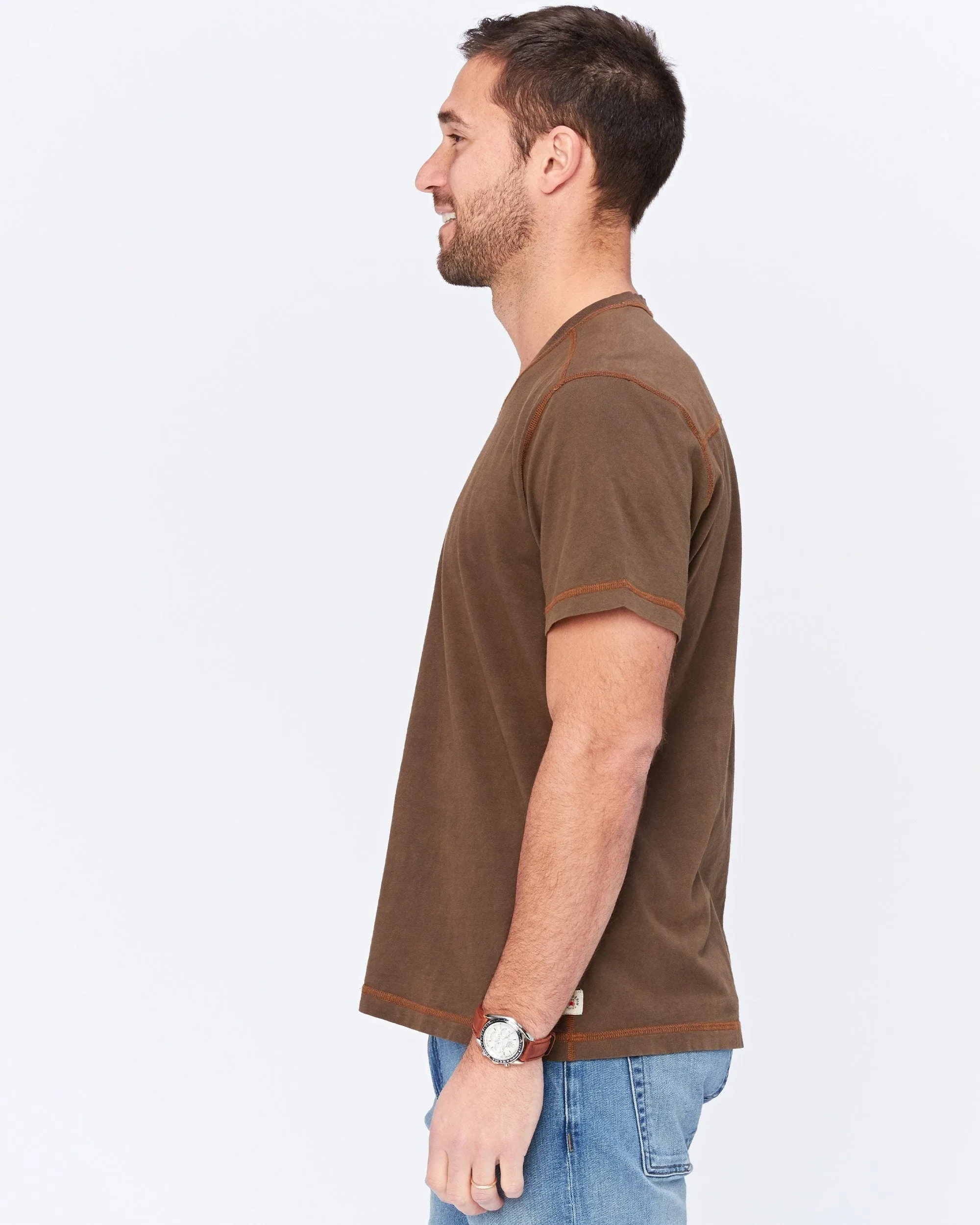 Casper Slub Jersey Vintage Wash Tee