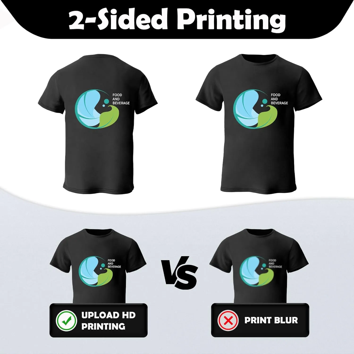 Custom T Shirts for Men Women Made in USA Personalized T-Shirts Design Your Photo/Text/Logo Customized Cotton Tee Front Back