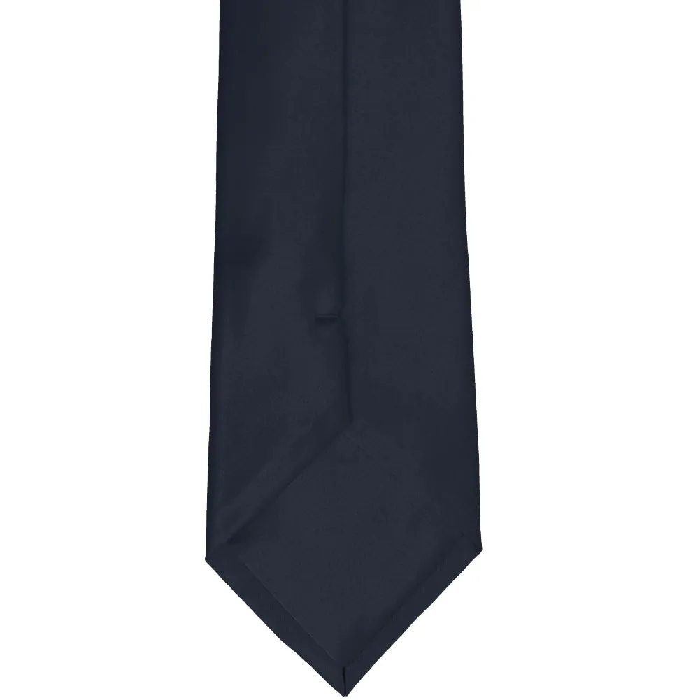 Dark Navy Blue Staff Tie