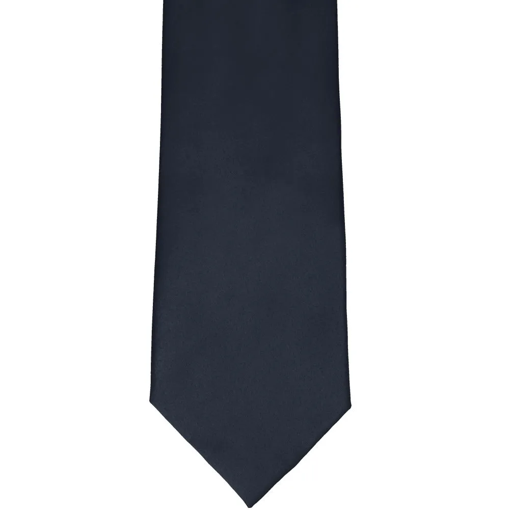 Dark Navy Blue Staff Tie