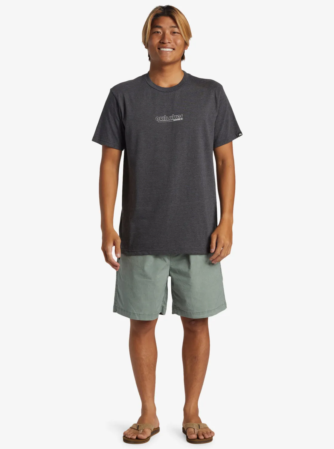 Decal T-Shirt - Charcoal Heather