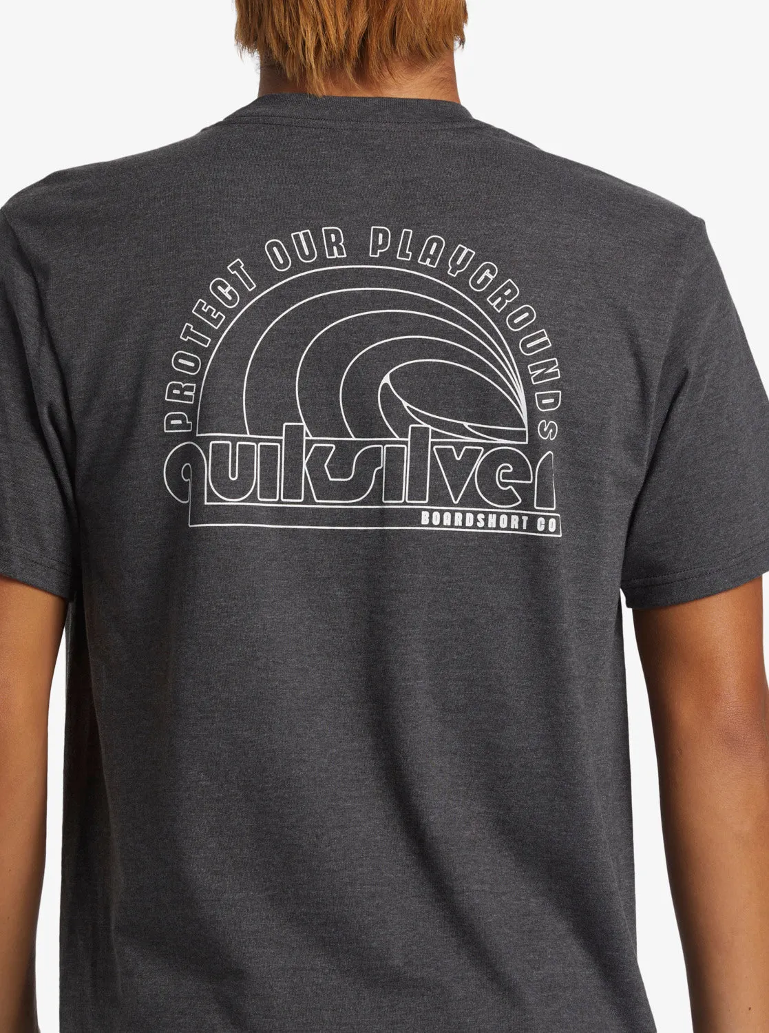 Decal T-Shirt - Charcoal Heather