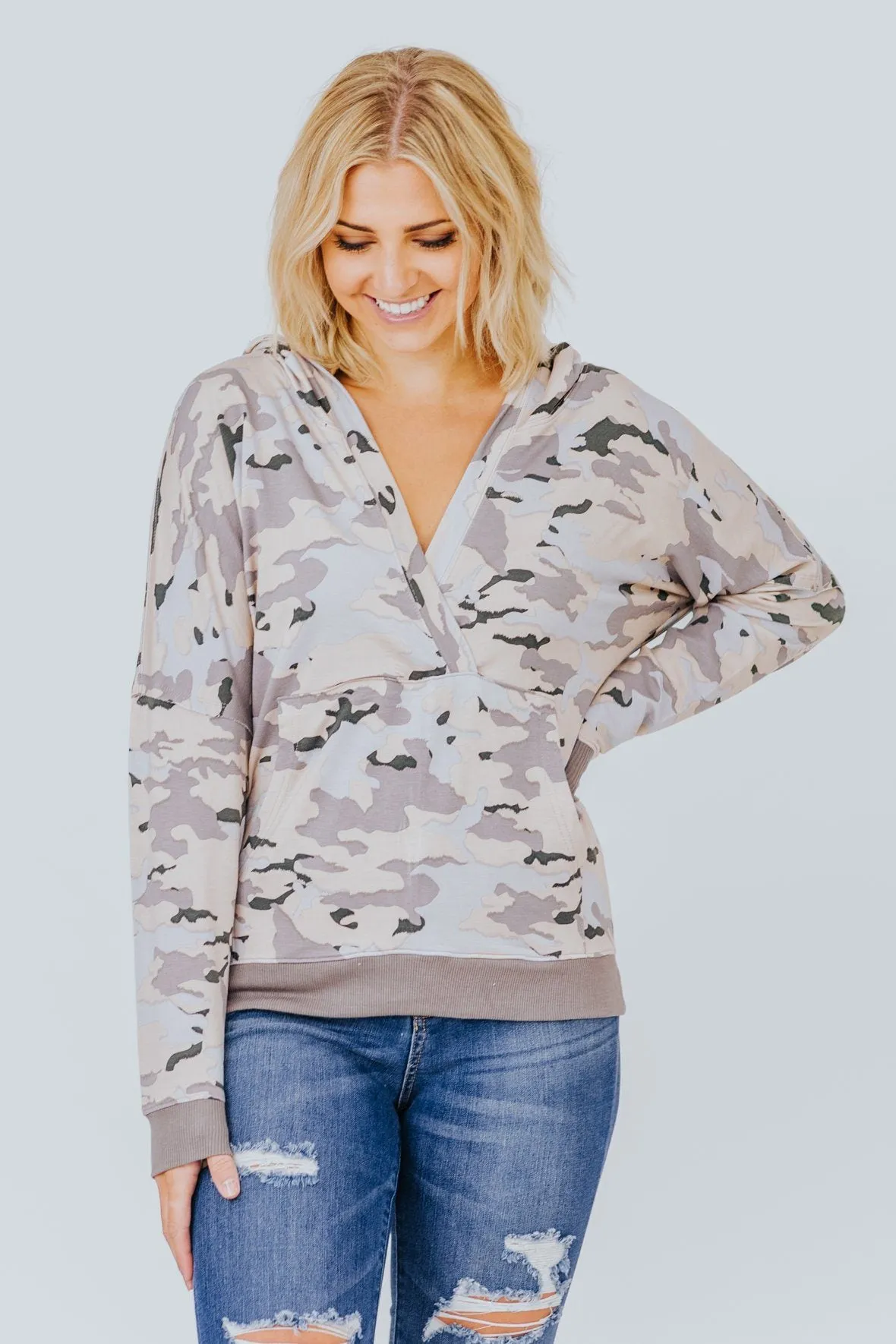 Early Bird Camo Pullover