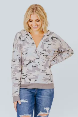Early Bird Camo Pullover