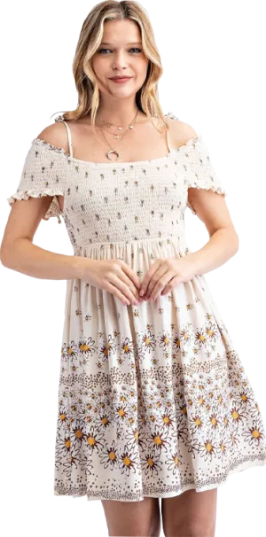 Easel Daisy Dress