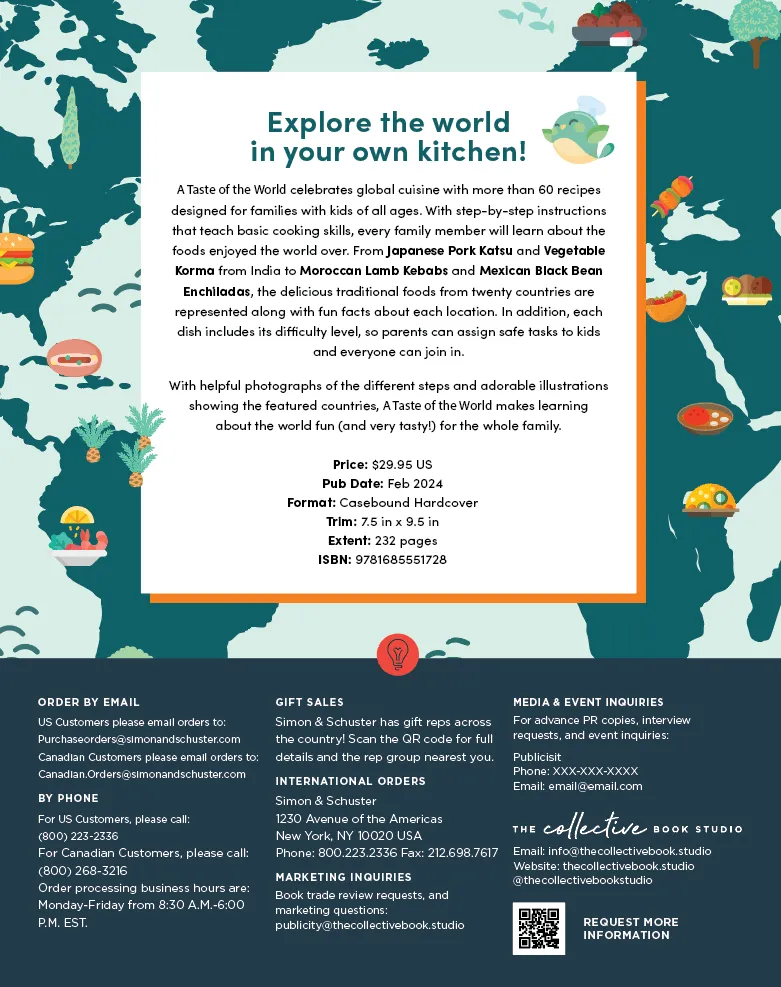 eat2explore cookbook - A TASTE OF THE WORLD