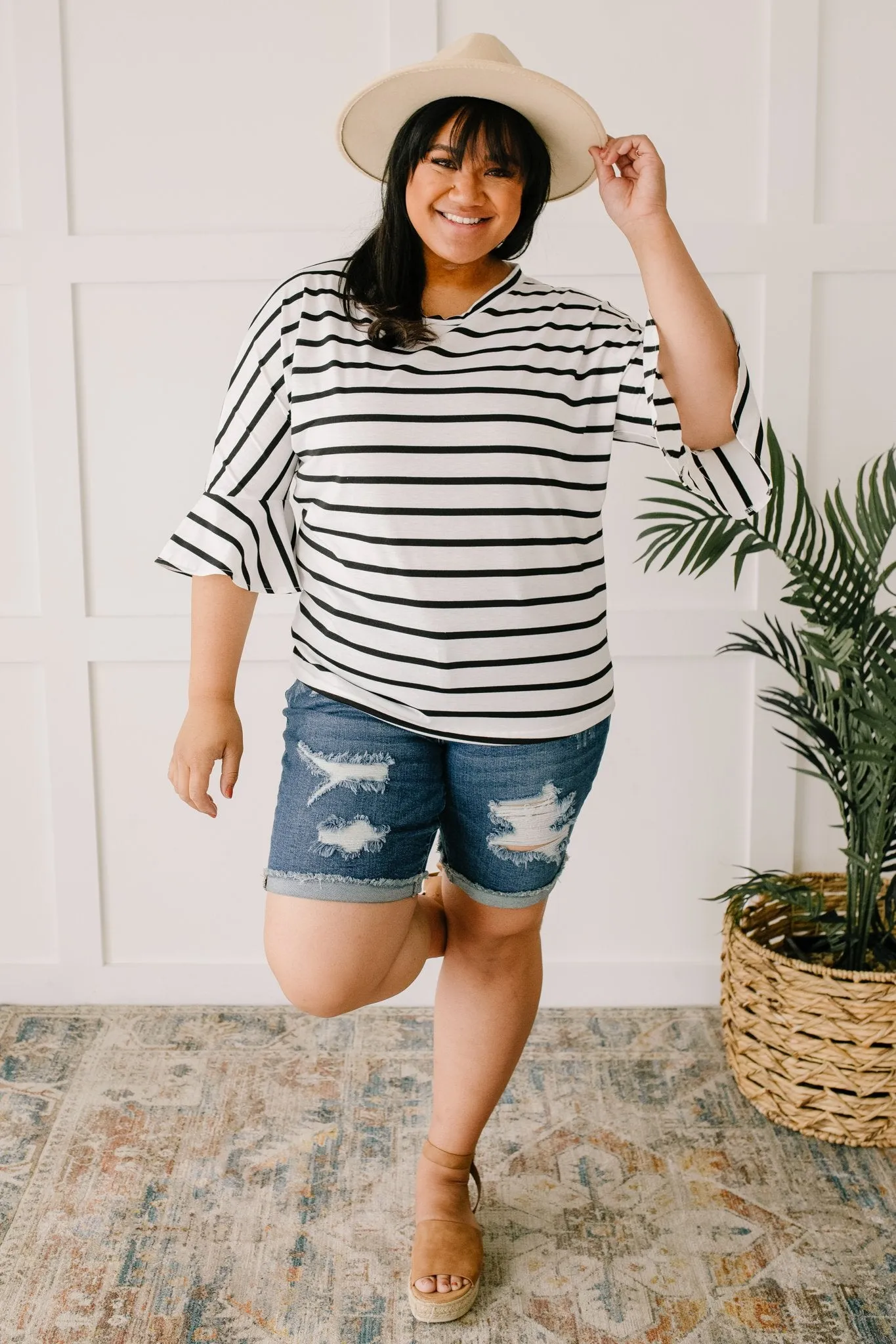 Every Direction Top in White