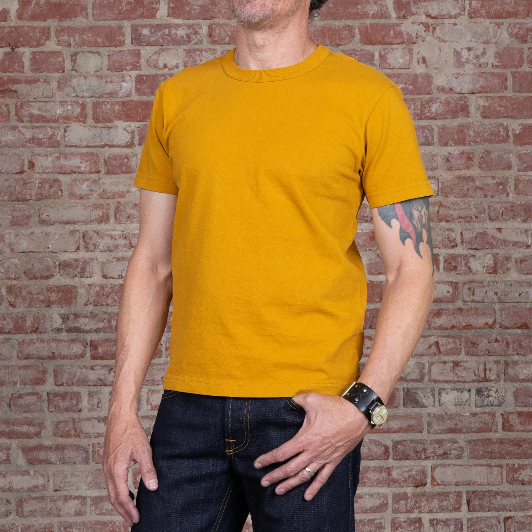 Glory Days Short Sleeve Classic T-Shirt Heavyweight Cotton/ Golden State