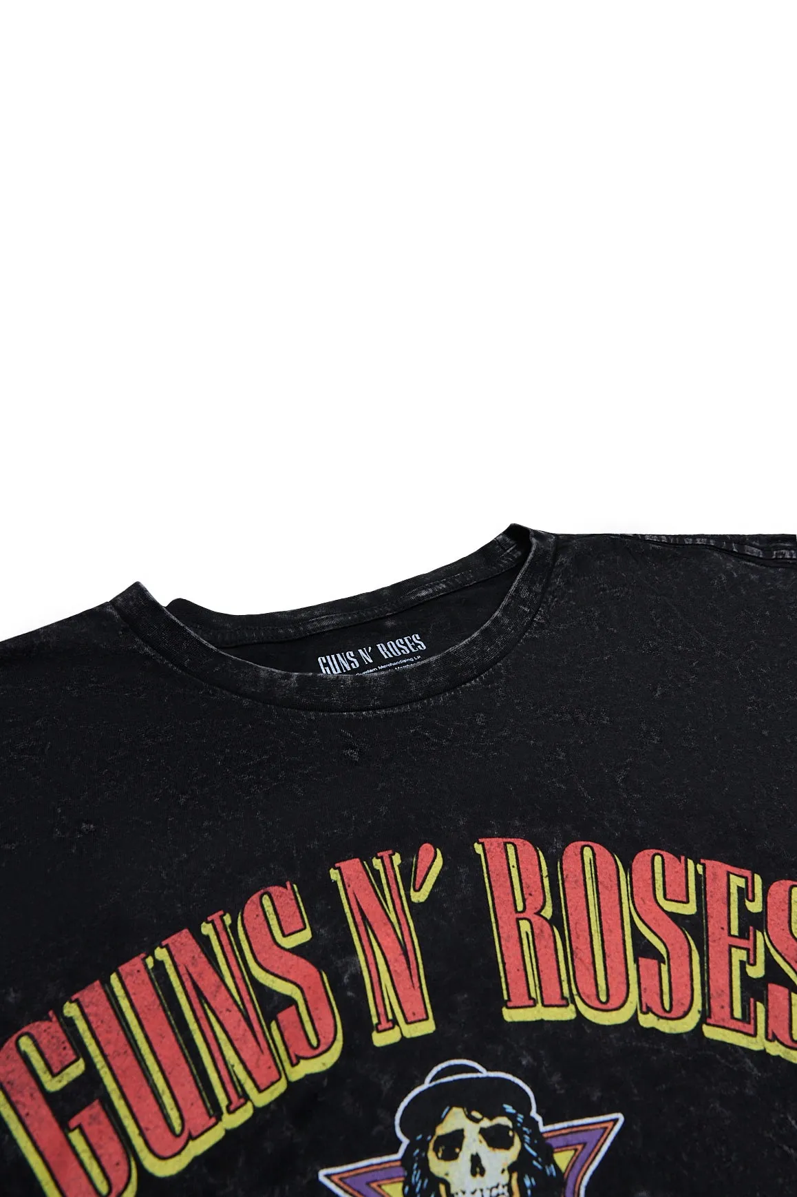 Guns N' Roses Graphic Acid Wash Tee