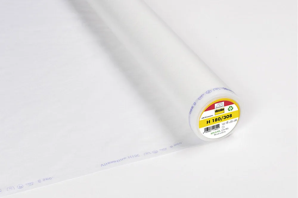H180 Vilene Fusible Interfacing - White