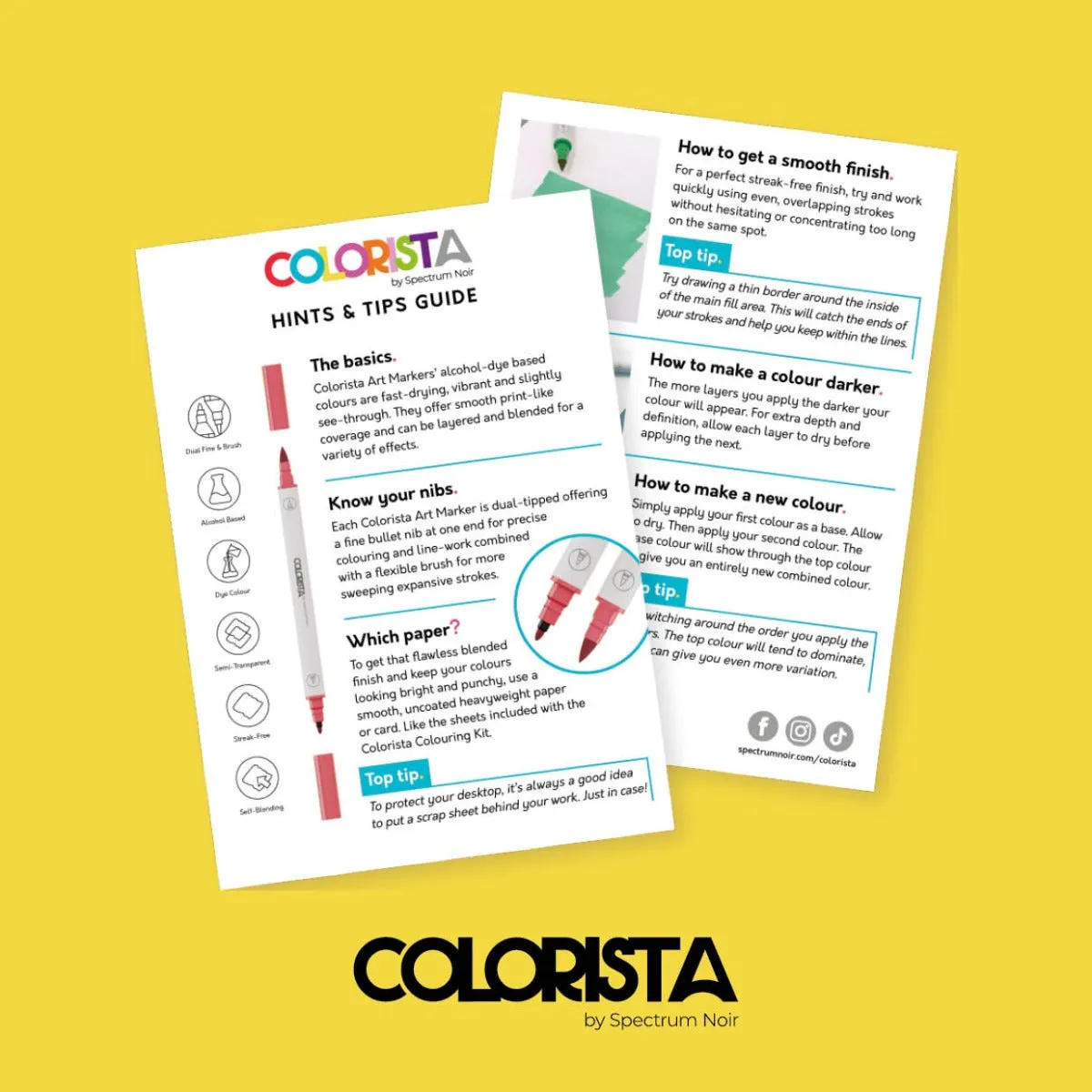 Heroes of Manga Colouring Kit with Pens and Pages - Colorista