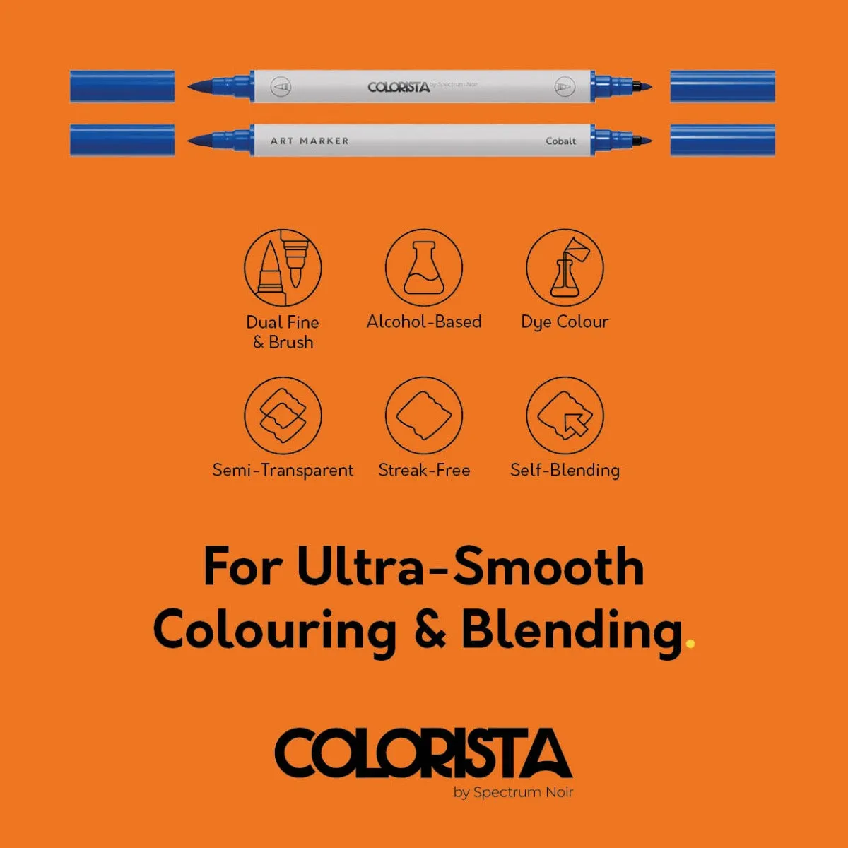 Heroes of Manga Colouring Kit with Pens and Pages - Colorista