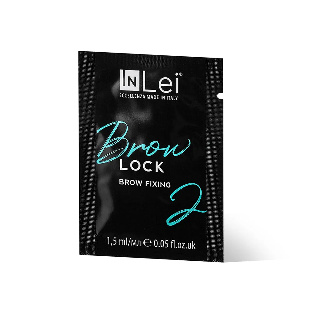 InLei Brow Bomber Lamination Sachets Step 2 Brow Lock - 6 Pack x 1.5ml