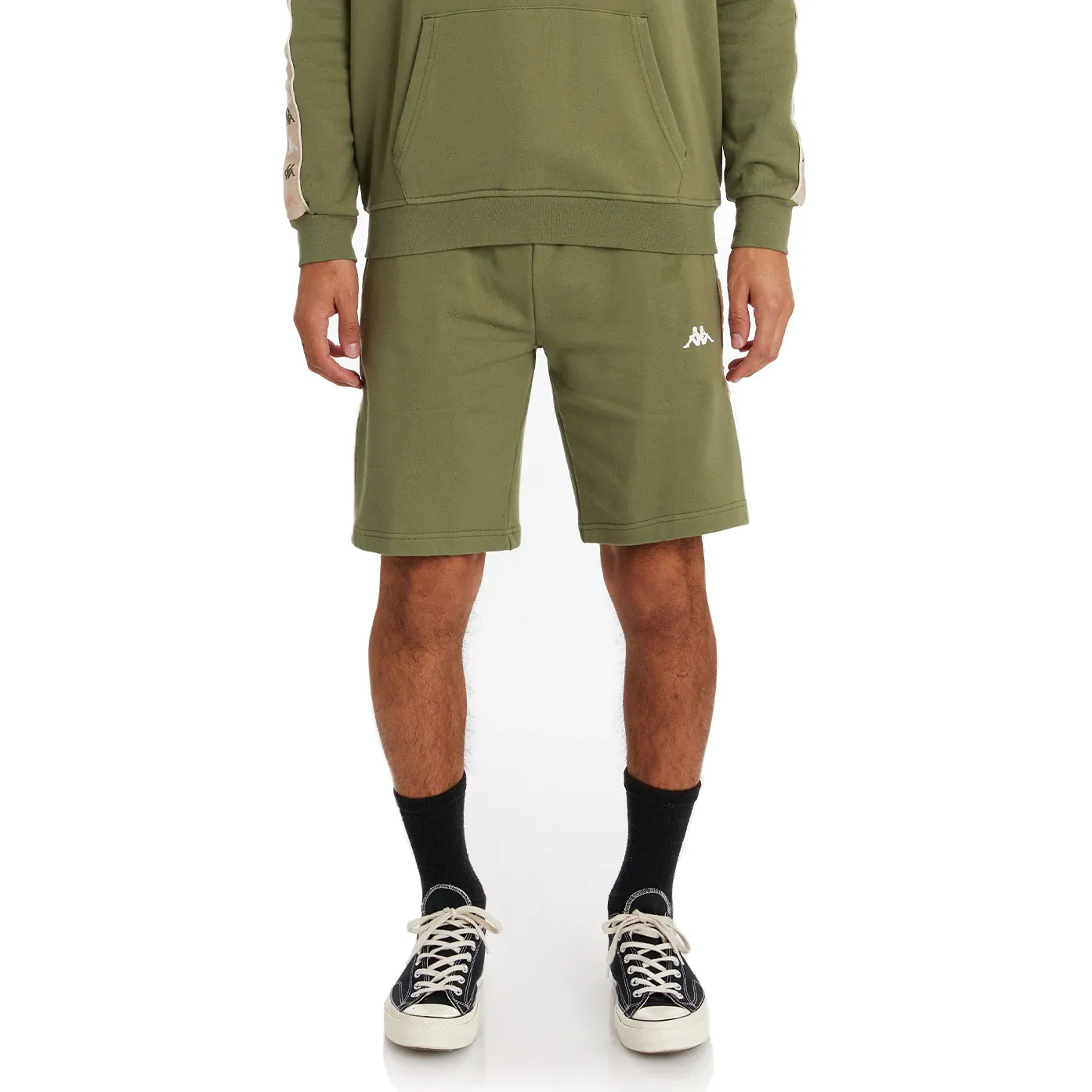 Kappa Men's 222 Banda Marvzin 2 Shorts - Green Olive