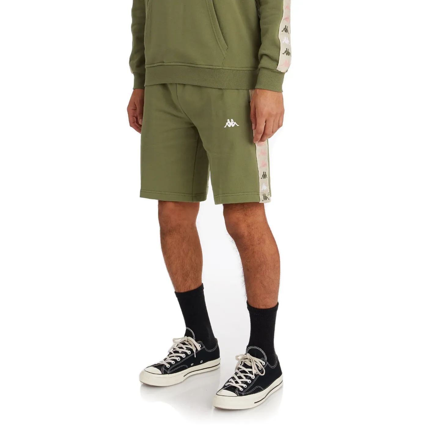 Kappa Men's 222 Banda Marvzin 2 Shorts - Green Olive