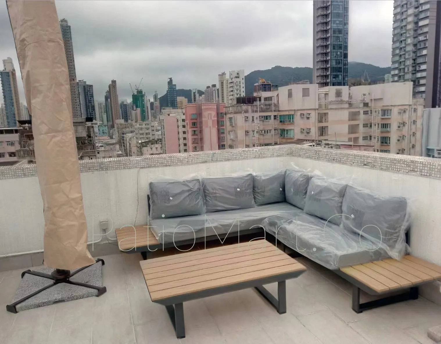 Kirch Outdoor 5 Seater Corner Sofa Set