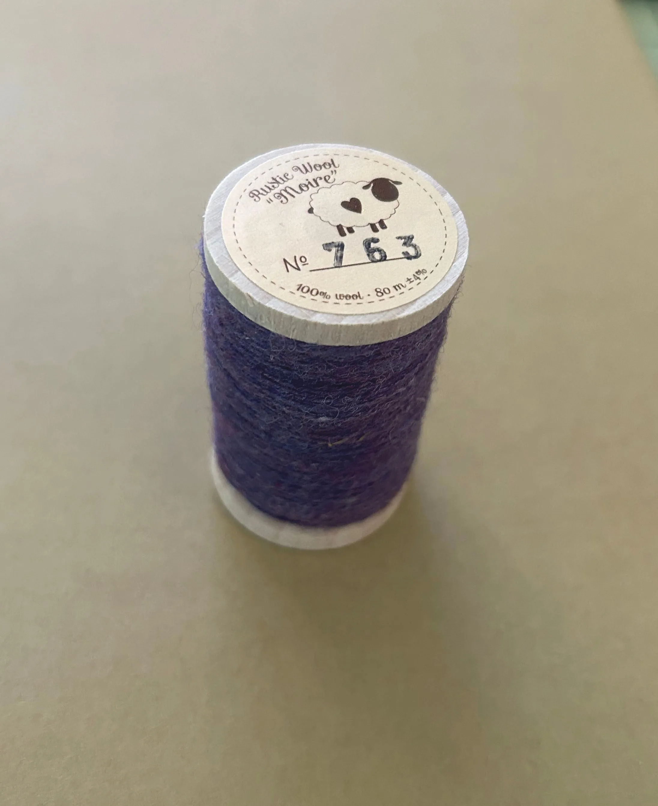 LILAC Hand Dyed Fat QUARTER Wool Fabric for Wool Applique and Rug Hooking