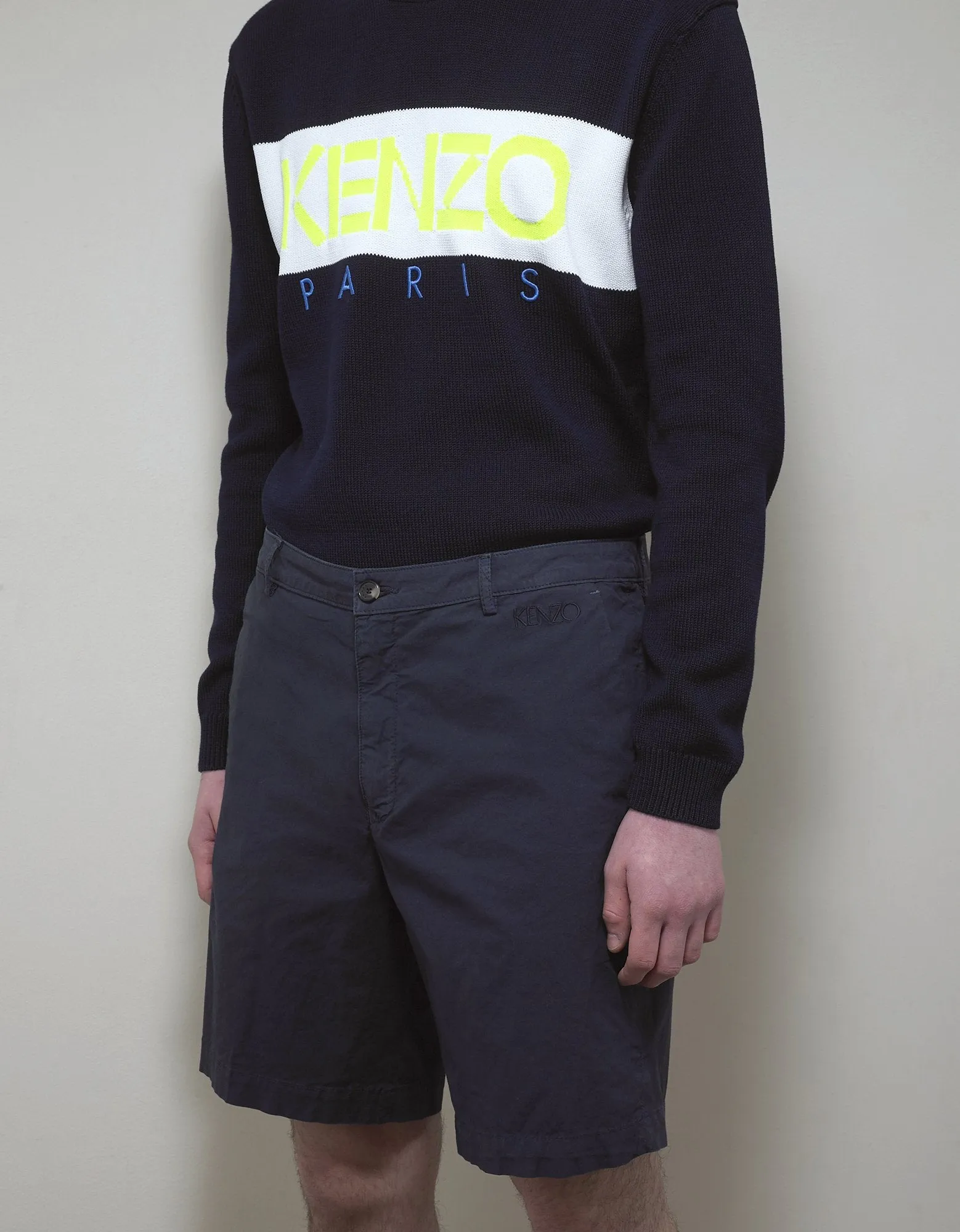 Midnight Blue Bermuda Shorts