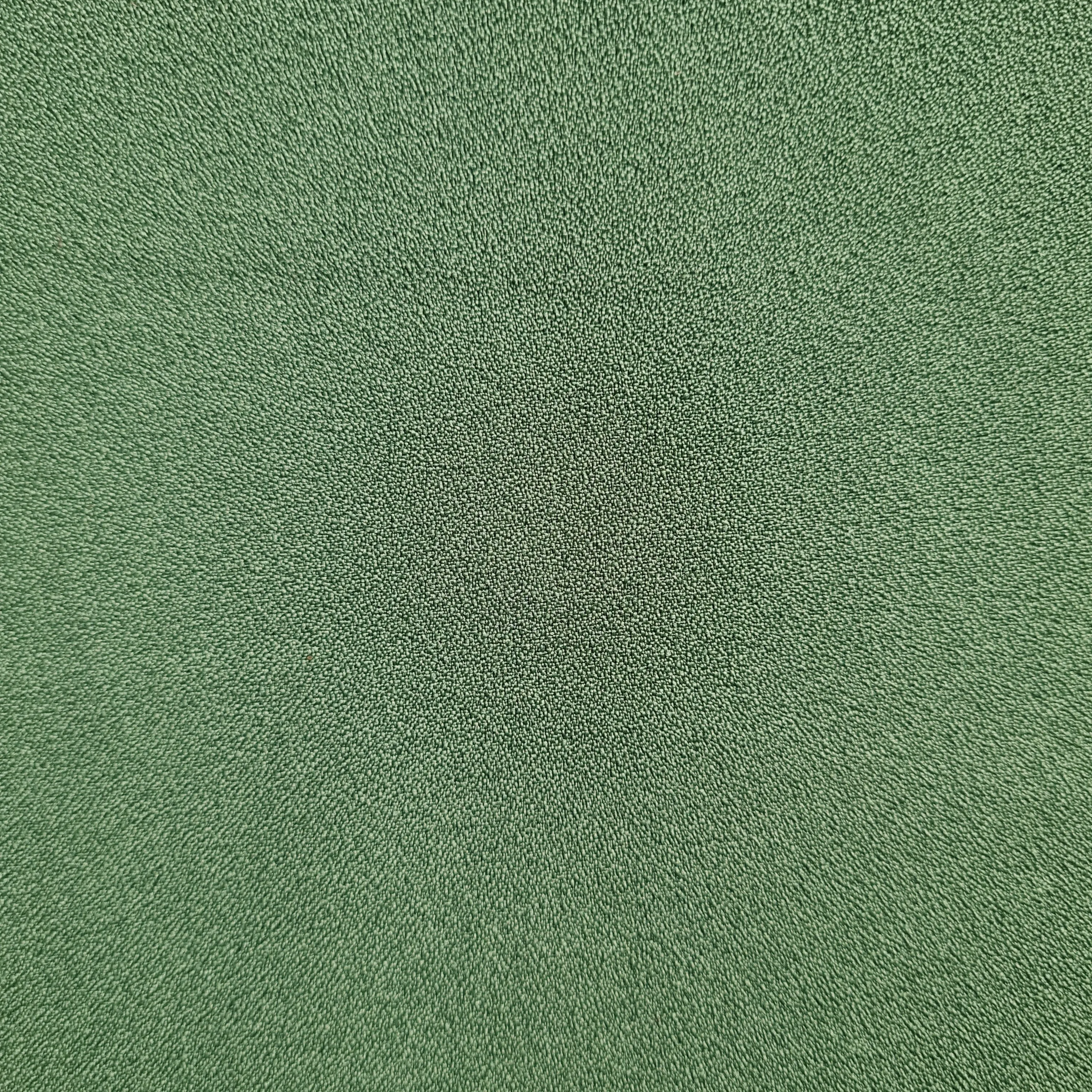 Moss Green Solid Moss Crepe Fabric 17881