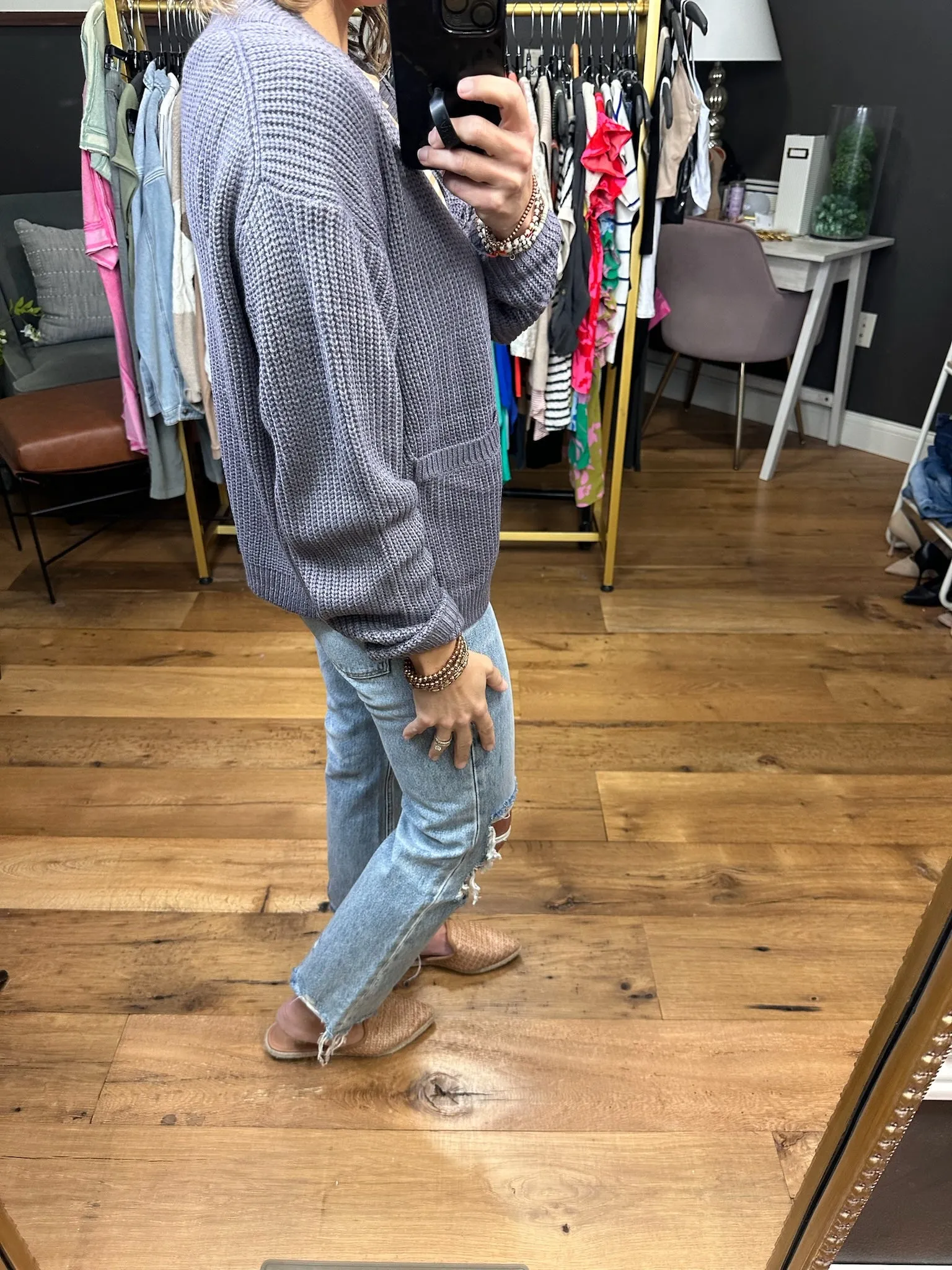 Occupy My Mind Pocket Cardigan - Multiple Options
