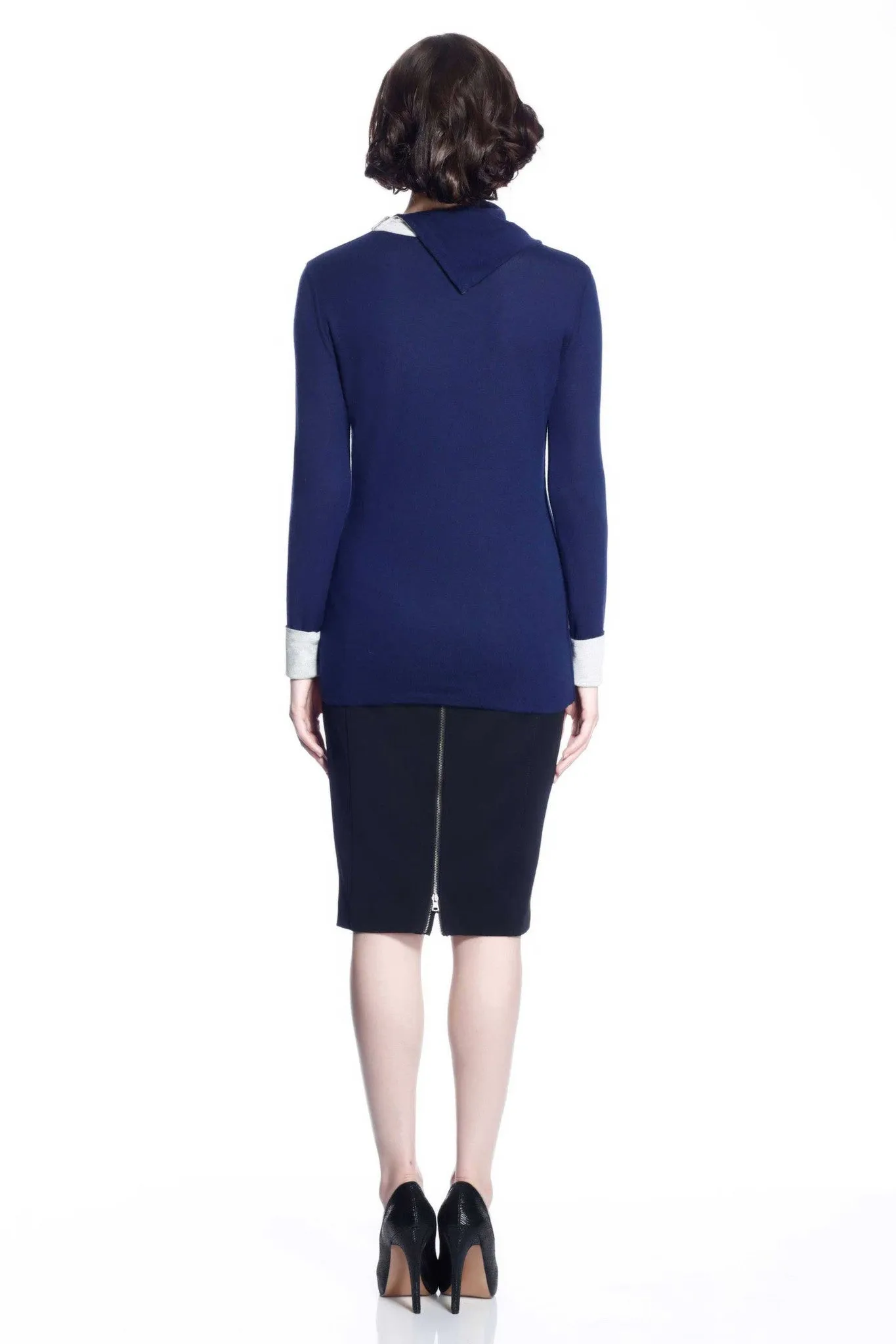 Opal - Navy/Grey