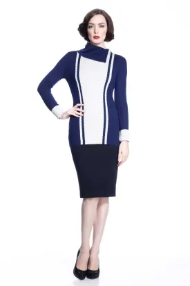Opal - Navy/Grey