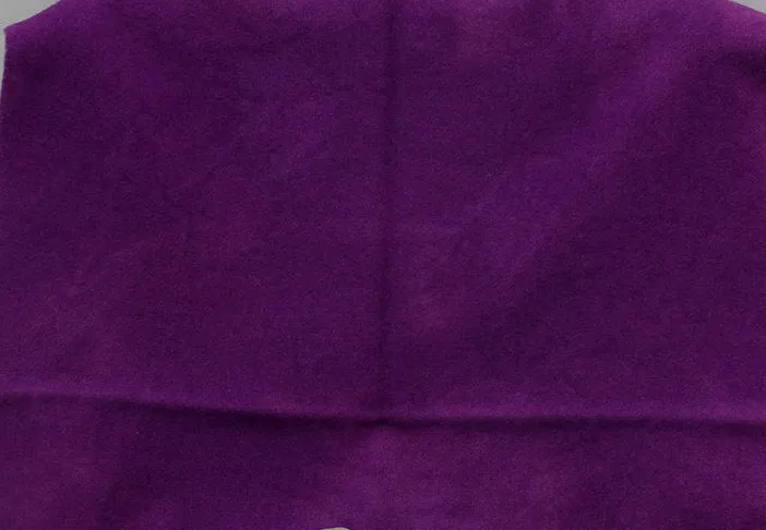 PURPLE Hand Dyed Fat EIGHTH Wool Fabric for Wool Applique and Rug Hooking