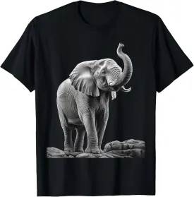 Save the Elephants Wildlife Conservation Activity T-Shirt