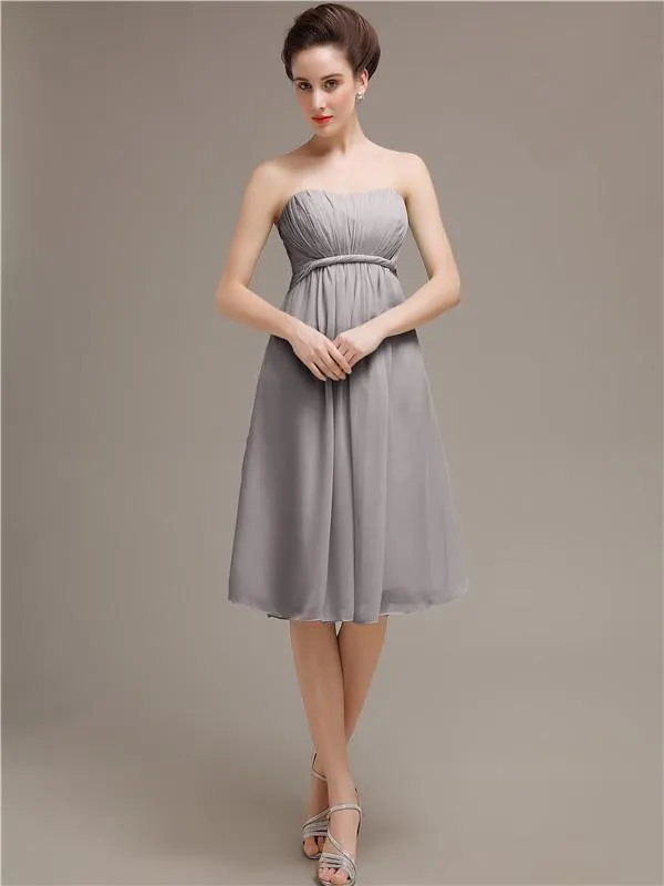 Sweetheart Knee-Length A-Line Bridesmaid Dresses
