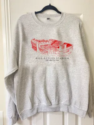 Utah Utes Stadium Crewneck