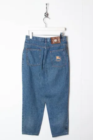 Women's Burberry High Waisted Denim Jeans (S)