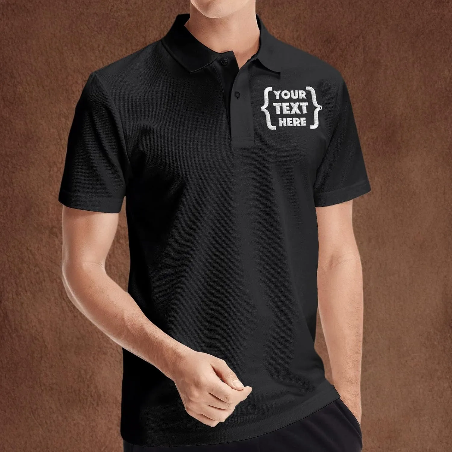 Xiovio Customize Custom Men's Polo Shirts Golf Jersey Tees | FrontBack Print, Embroidery Personalized with Text & Logo