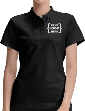 Xiovio Customize Custom Women's Polo Shirts Golf Tees | FrontBack Print, Embroidery Personalized with Text & Logo